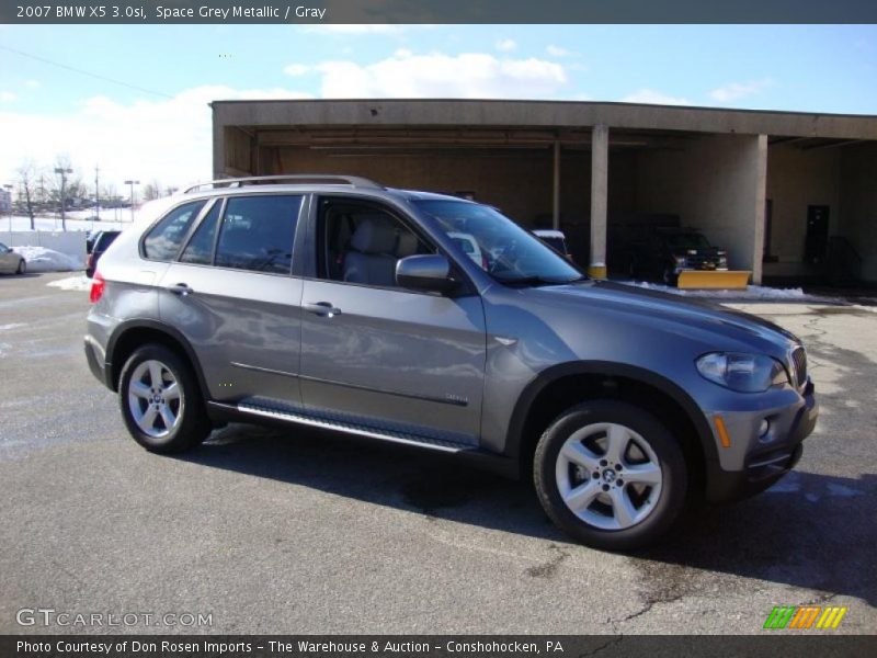 Space Grey Metallic / Gray 2007 BMW X5 3.0si