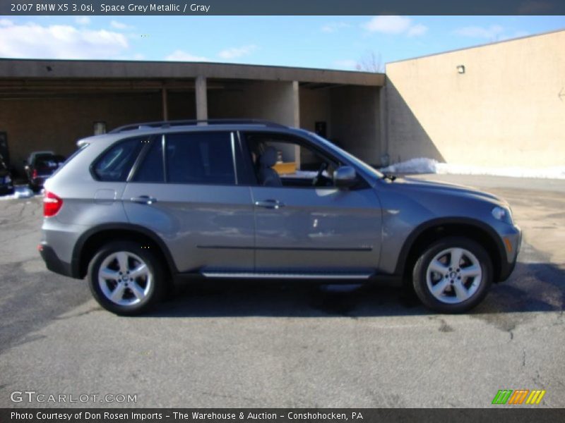 Space Grey Metallic / Gray 2007 BMW X5 3.0si