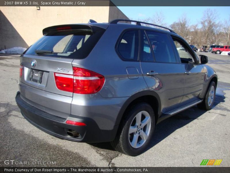Space Grey Metallic / Gray 2007 BMW X5 3.0si