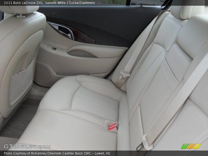 Summit White / Cocoa/Cashmere 2011 Buick LaCrosse CXL