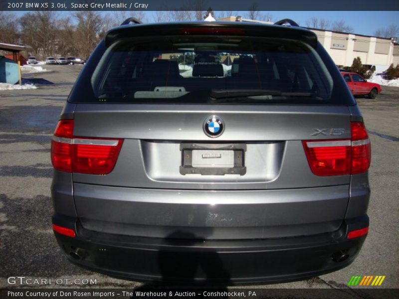 Space Grey Metallic / Gray 2007 BMW X5 3.0si