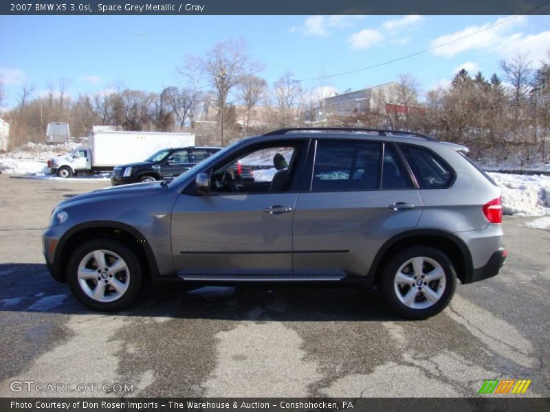 Space Grey Metallic / Gray 2007 BMW X5 3.0si