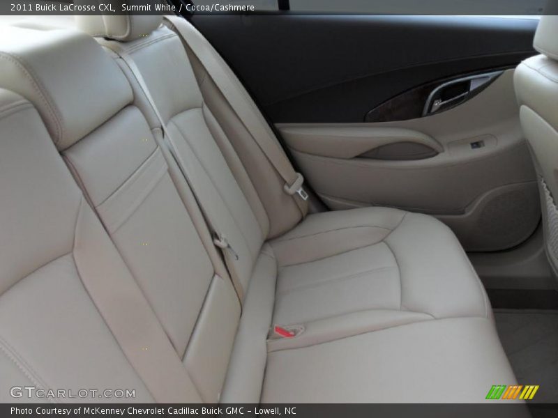 Summit White / Cocoa/Cashmere 2011 Buick LaCrosse CXL