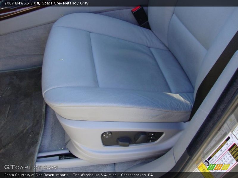 Space Grey Metallic / Gray 2007 BMW X5 3.0si