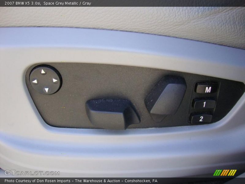 Space Grey Metallic / Gray 2007 BMW X5 3.0si