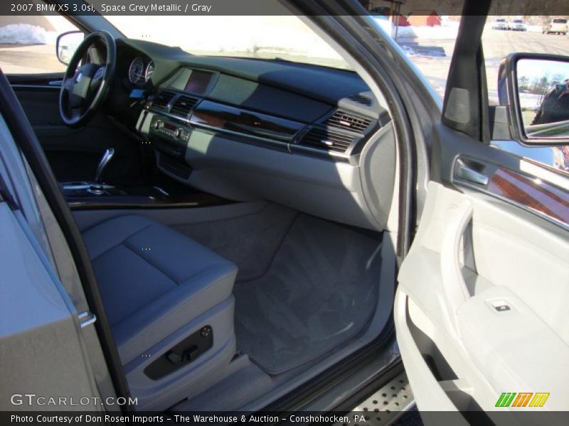 Space Grey Metallic / Gray 2007 BMW X5 3.0si