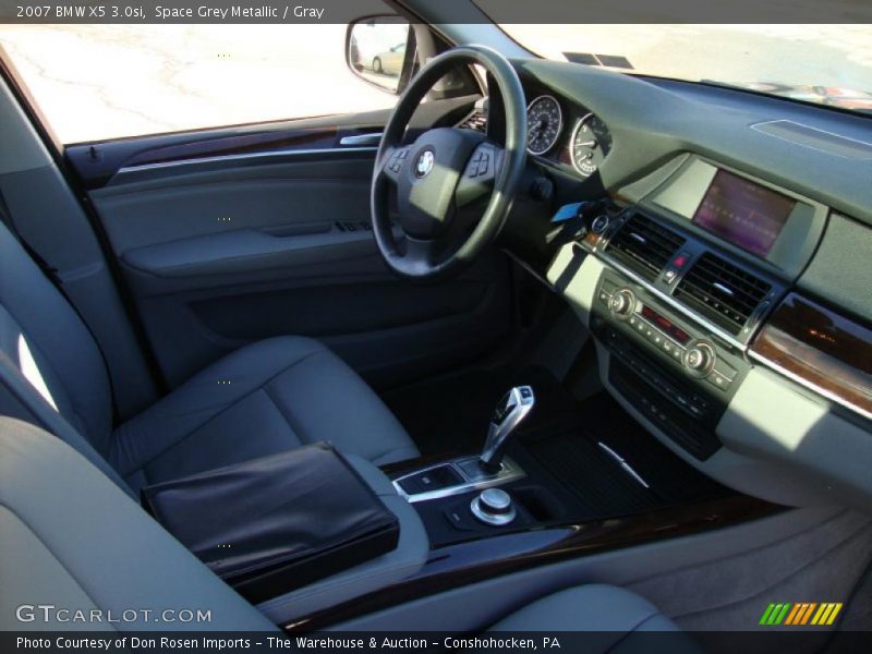 Space Grey Metallic / Gray 2007 BMW X5 3.0si