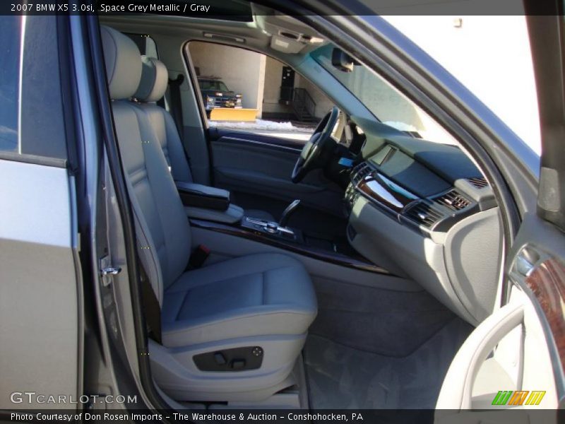 Space Grey Metallic / Gray 2007 BMW X5 3.0si