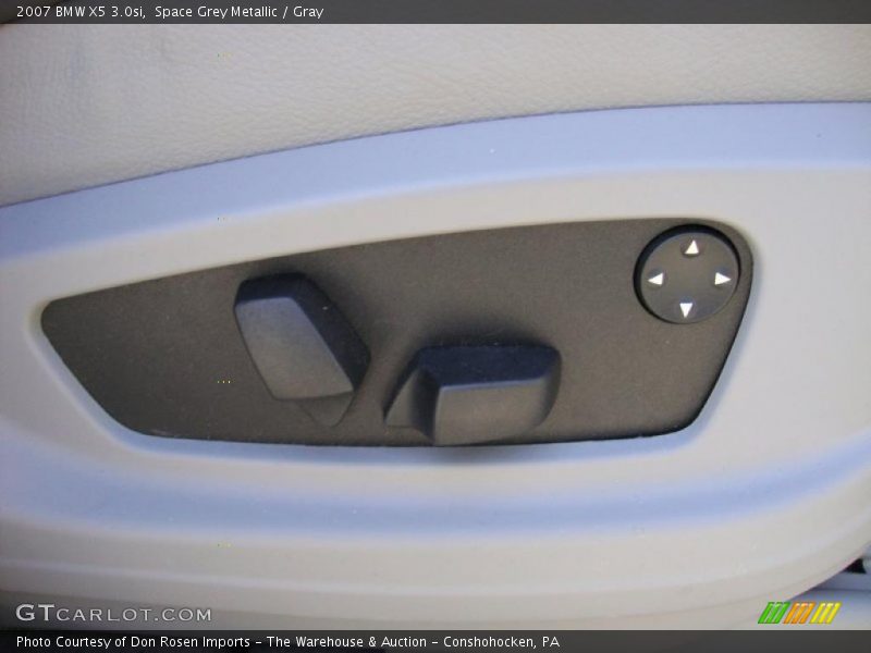 Space Grey Metallic / Gray 2007 BMW X5 3.0si