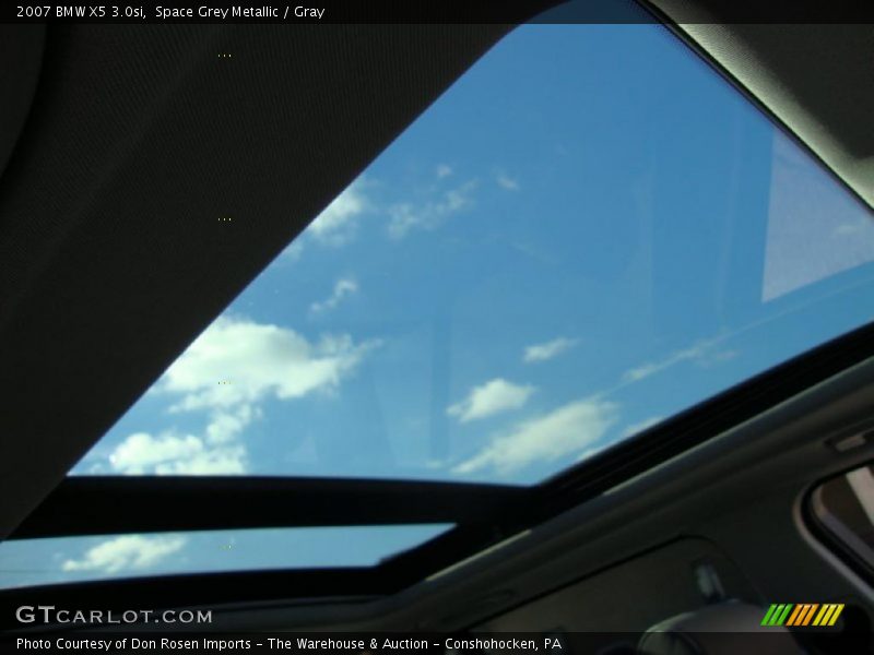 Space Grey Metallic / Gray 2007 BMW X5 3.0si