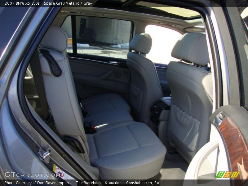Space Grey Metallic / Gray 2007 BMW X5 3.0si