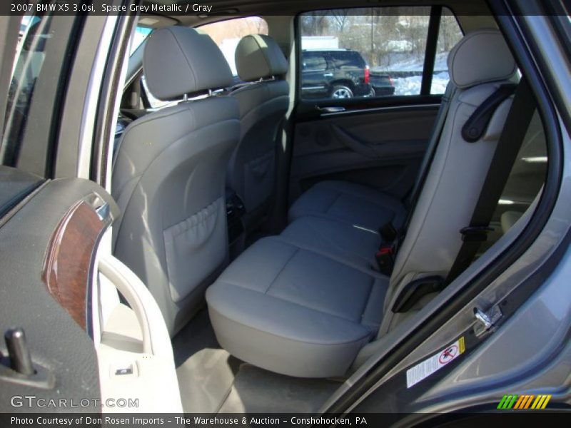 Space Grey Metallic / Gray 2007 BMW X5 3.0si