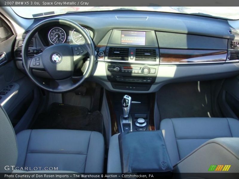 Space Grey Metallic / Gray 2007 BMW X5 3.0si