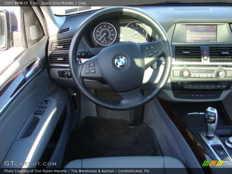 Space Grey Metallic / Gray 2007 BMW X5 3.0si