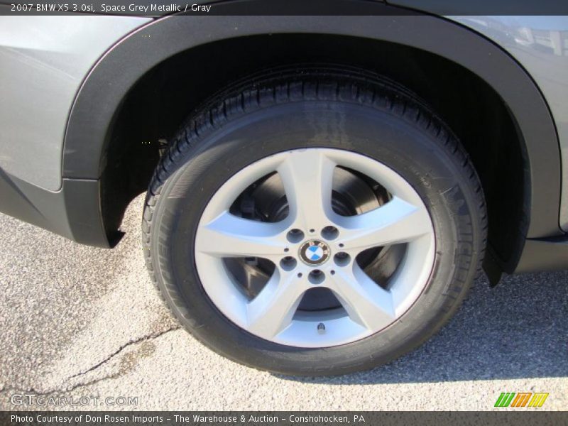 Space Grey Metallic / Gray 2007 BMW X5 3.0si