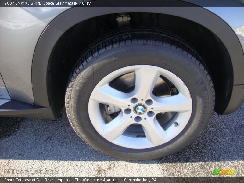 Space Grey Metallic / Gray 2007 BMW X5 3.0si