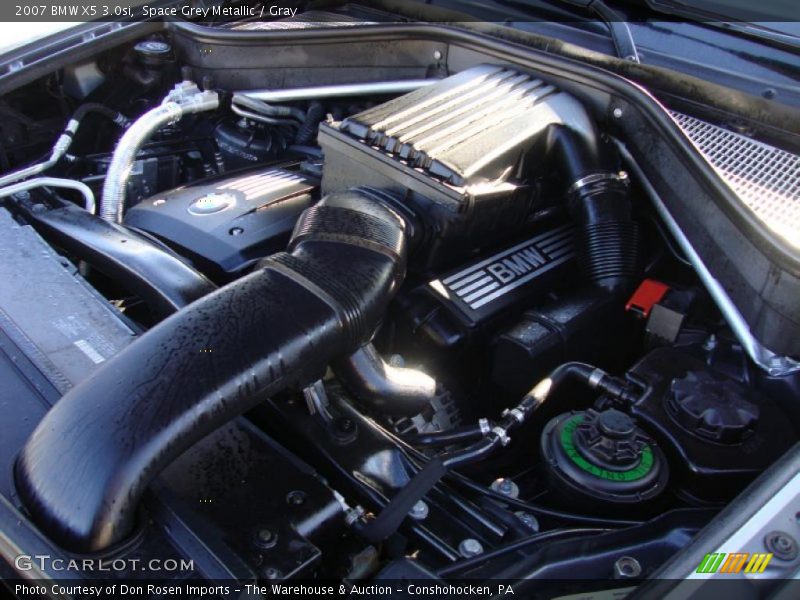 Space Grey Metallic / Gray 2007 BMW X5 3.0si