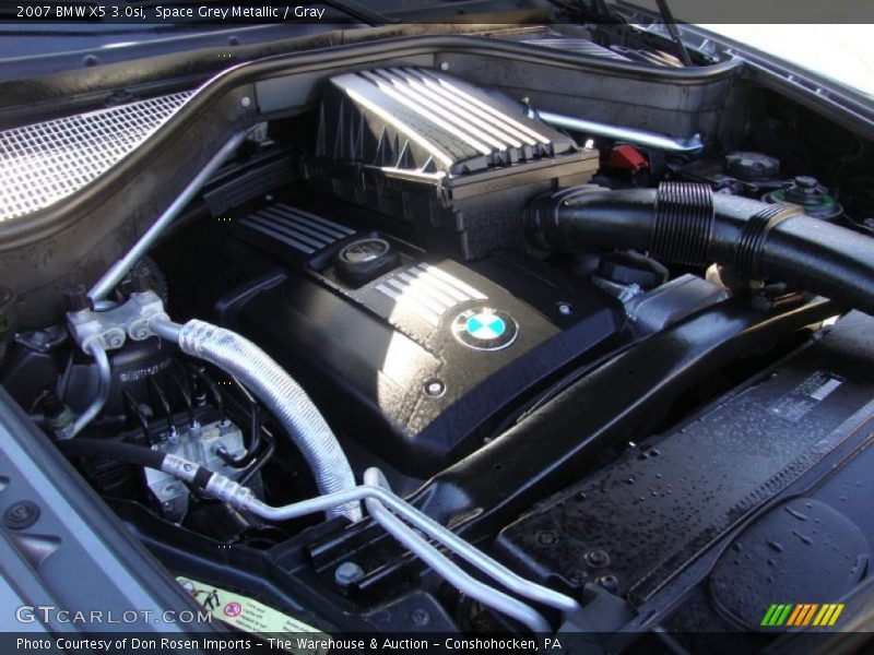 Space Grey Metallic / Gray 2007 BMW X5 3.0si
