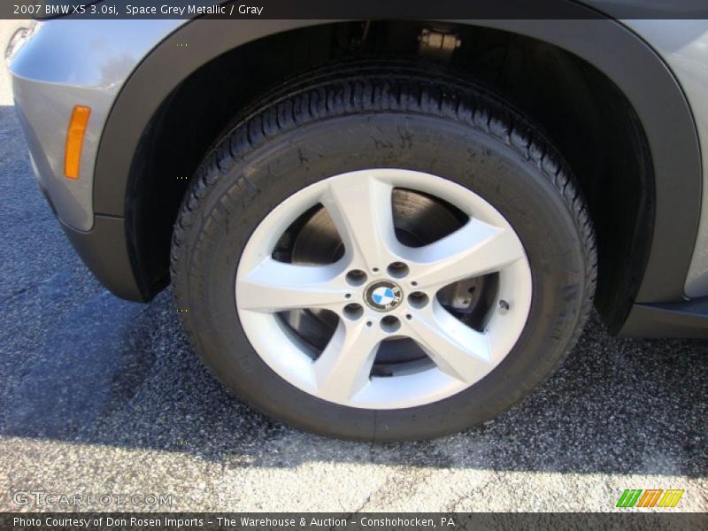 Space Grey Metallic / Gray 2007 BMW X5 3.0si