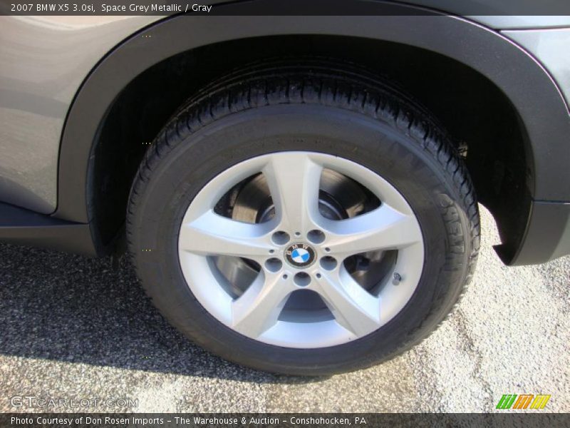 Space Grey Metallic / Gray 2007 BMW X5 3.0si