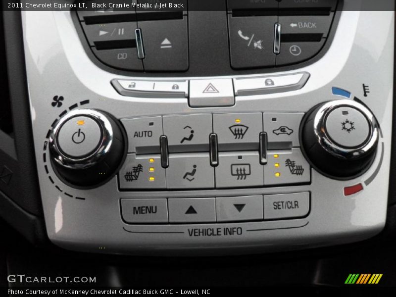 Controls of 2011 Equinox LT