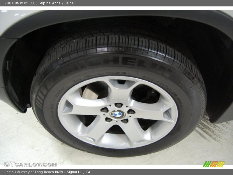 Alpine White / Beige 2004 BMW X5 3.0i