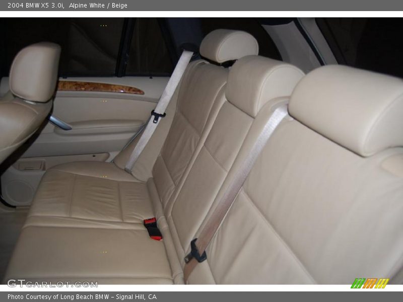 Alpine White / Beige 2004 BMW X5 3.0i