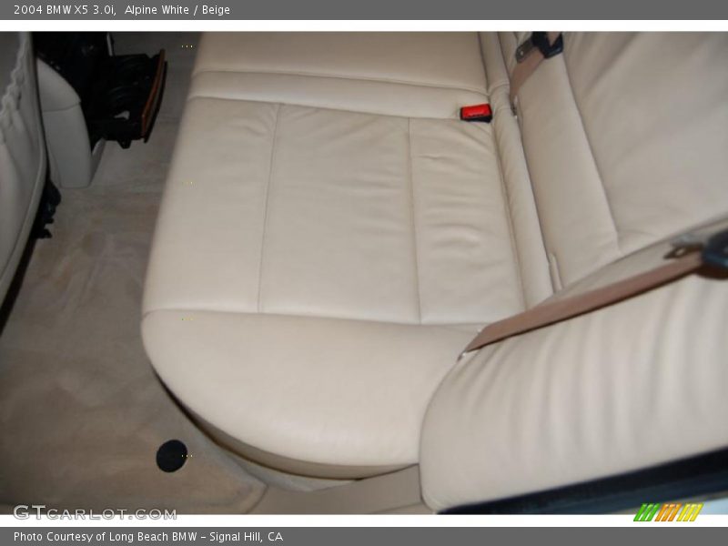 Alpine White / Beige 2004 BMW X5 3.0i