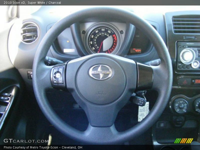 Super White / Charcoal 2010 Scion xD