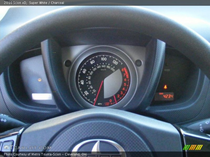 Super White / Charcoal 2010 Scion xD