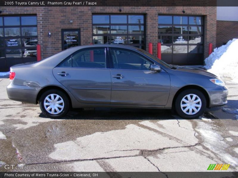 Phantom Gray Pearl / Taupe 2005 Toyota Camry LE