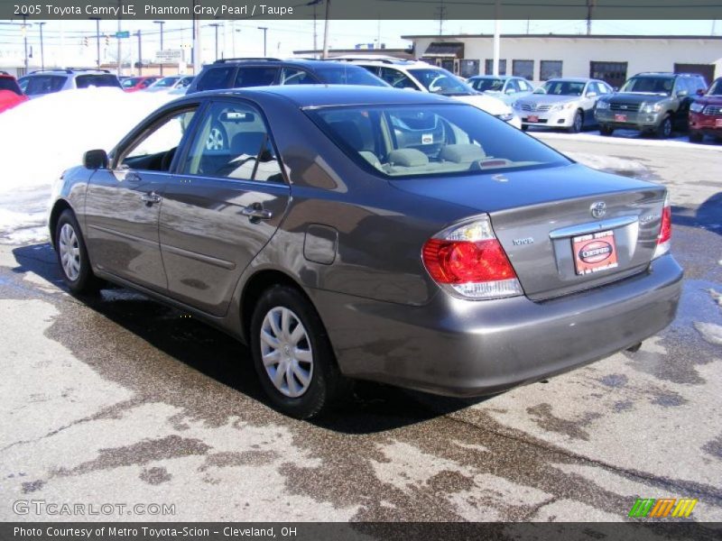 Phantom Gray Pearl / Taupe 2005 Toyota Camry LE