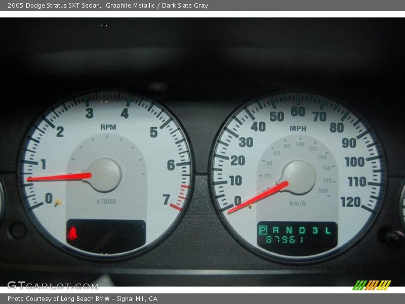 Graphite Metallic / Dark Slate Gray 2005 Dodge Stratus SXT Sedan