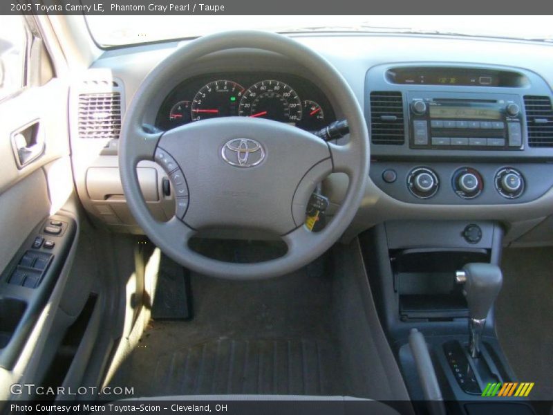 Phantom Gray Pearl / Taupe 2005 Toyota Camry LE