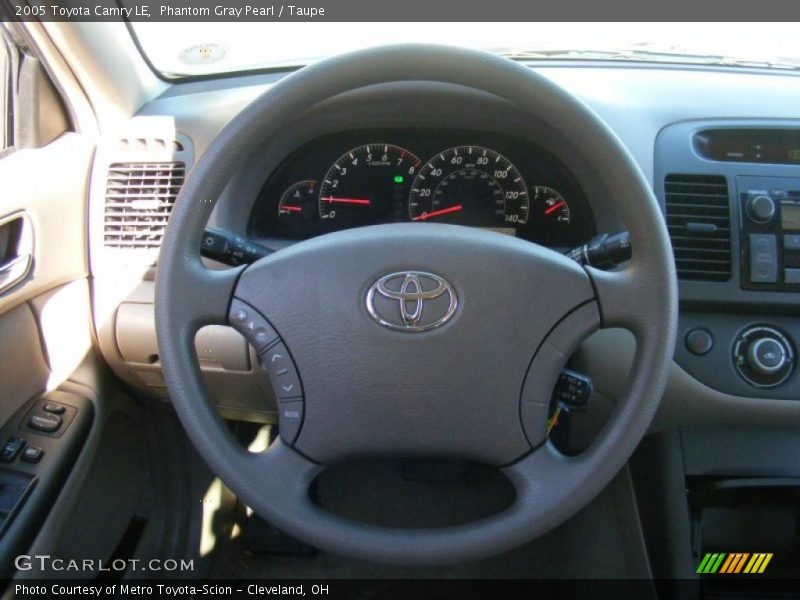 Phantom Gray Pearl / Taupe 2005 Toyota Camry LE