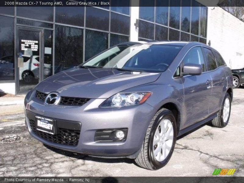 Galaxy Gray Mica / Black 2008 Mazda CX-7 Touring AWD