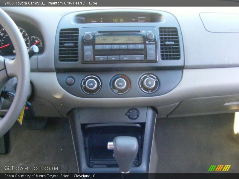 Phantom Gray Pearl / Taupe 2005 Toyota Camry LE
