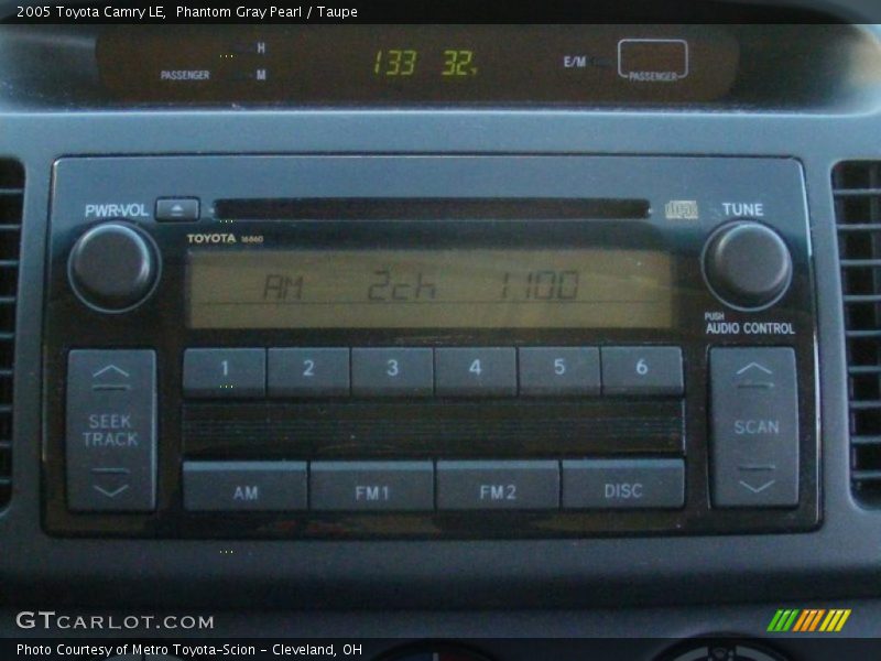 Phantom Gray Pearl / Taupe 2005 Toyota Camry LE