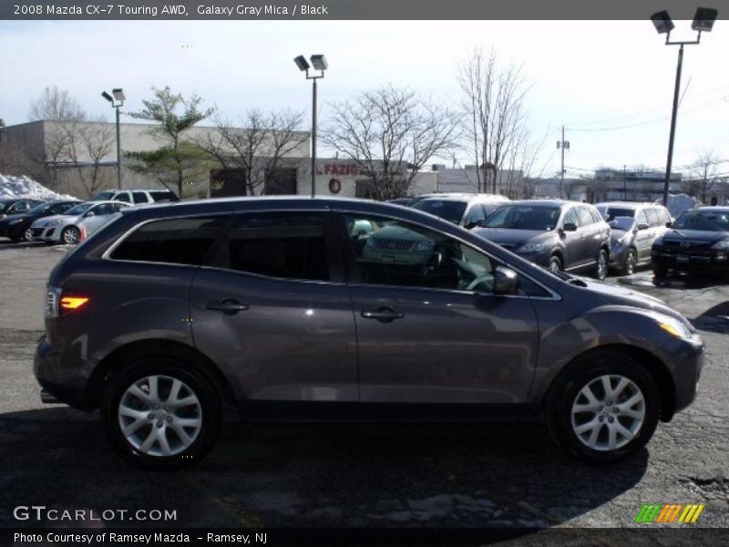 Galaxy Gray Mica / Black 2008 Mazda CX-7 Touring AWD