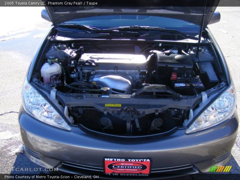 Phantom Gray Pearl / Taupe 2005 Toyota Camry LE
