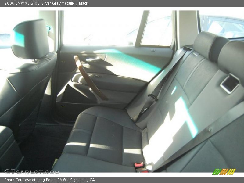 Silver Grey Metallic / Black 2006 BMW X3 3.0i