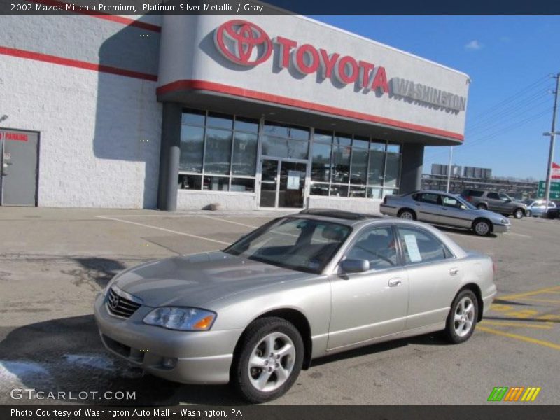 Platinum Silver Metallic / Gray 2002 Mazda Millenia Premium