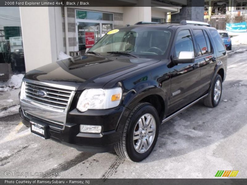 Black / Black 2008 Ford Explorer Limited 4x4