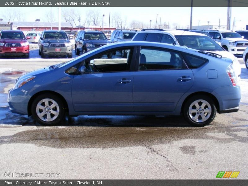 Seaside Blue Pearl / Dark Gray 2009 Toyota Prius Hybrid