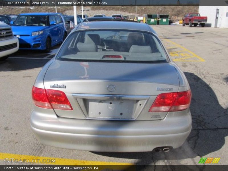 Platinum Silver Metallic / Gray 2002 Mazda Millenia Premium