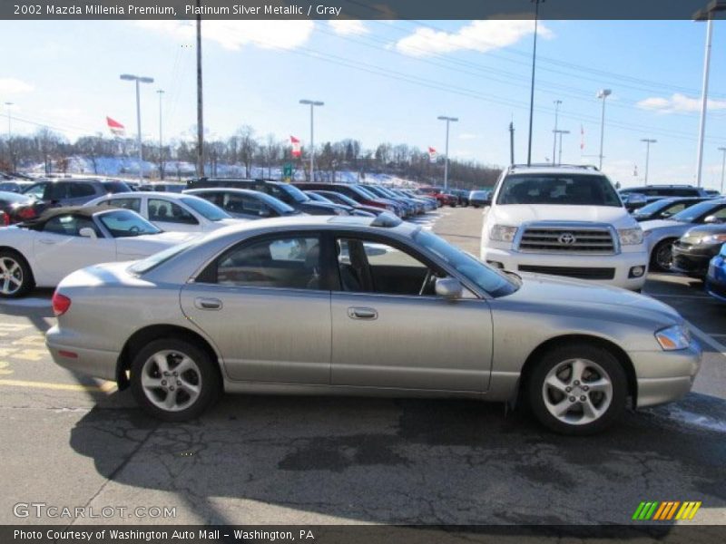 Platinum Silver Metallic / Gray 2002 Mazda Millenia Premium