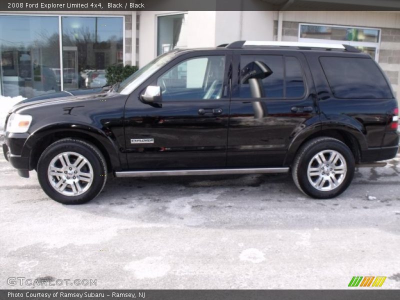 Black / Black 2008 Ford Explorer Limited 4x4