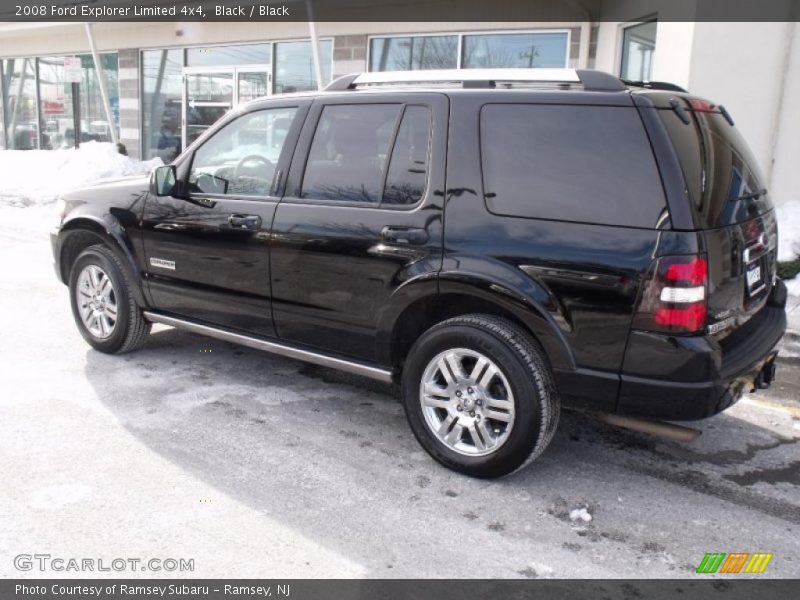 Black / Black 2008 Ford Explorer Limited 4x4