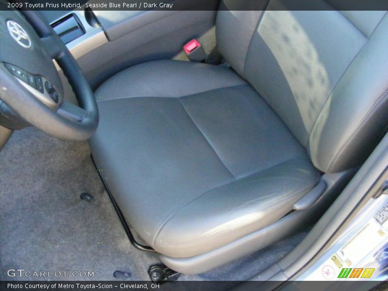 Seaside Blue Pearl / Dark Gray 2009 Toyota Prius Hybrid