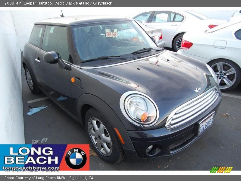 Astro Black Metallic / Grey/Black 2008 Mini Cooper Hardtop